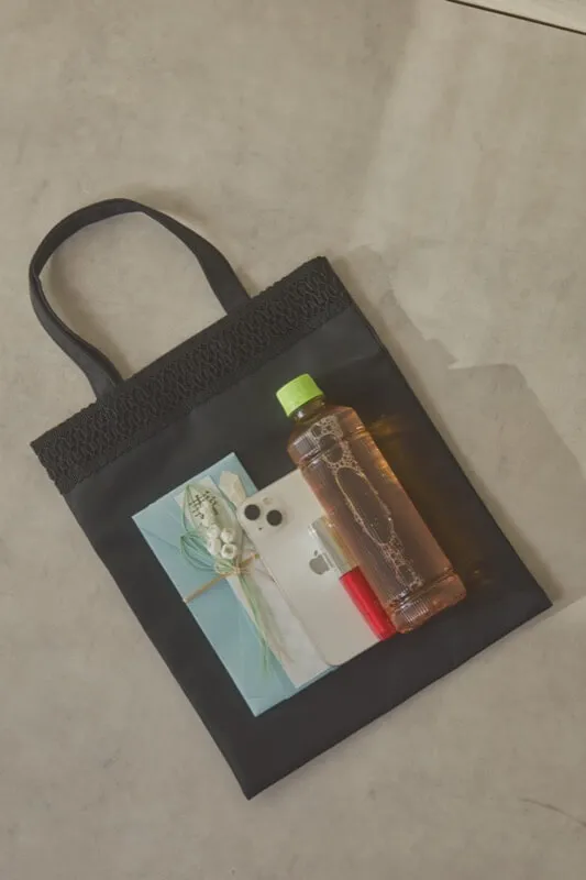 ブラックのフォーマルサブバッグ