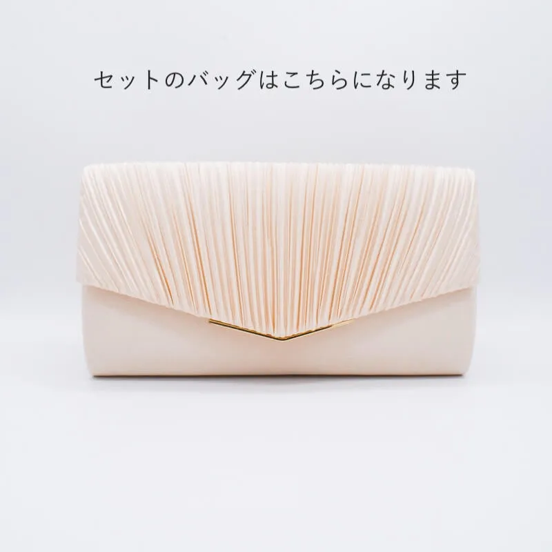 ブラックのビスチェ風ガウチョパンツドレスコーディネートセット