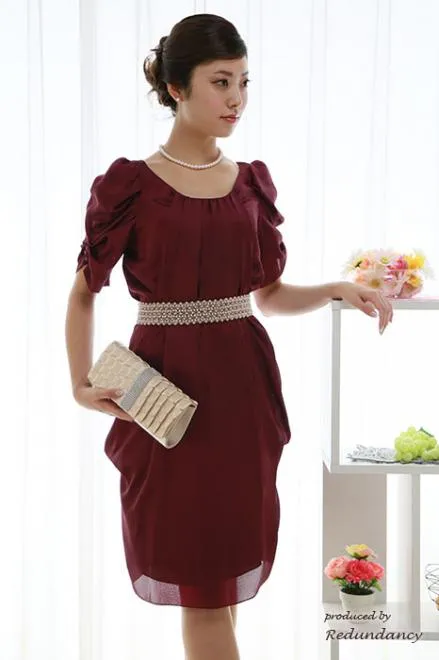 ピンクグレーパールのベルト