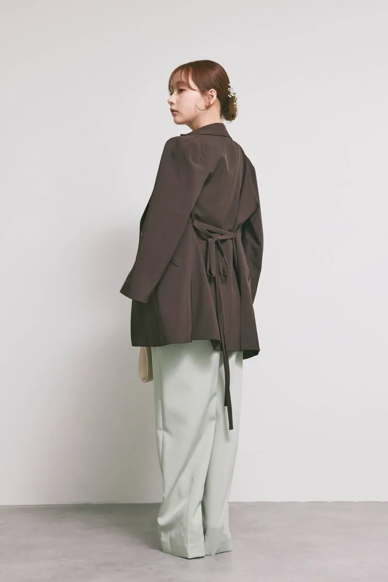 ミントグリーンのパネルレースドッキングコンビネーション