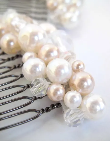 ホワイトパールのミニコーム(2個セット)