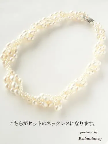 ネイビーのY字バックフリルレース切替ドレスコーディネートセット