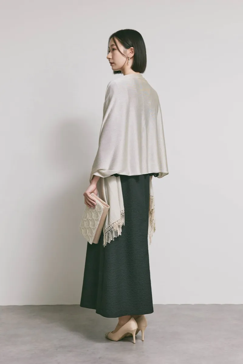 ブラックのブリエレースジャガードドレス [ 店頭販売価格 42,900円 ]