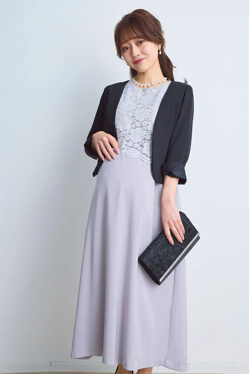 トライアングルパールネックレス