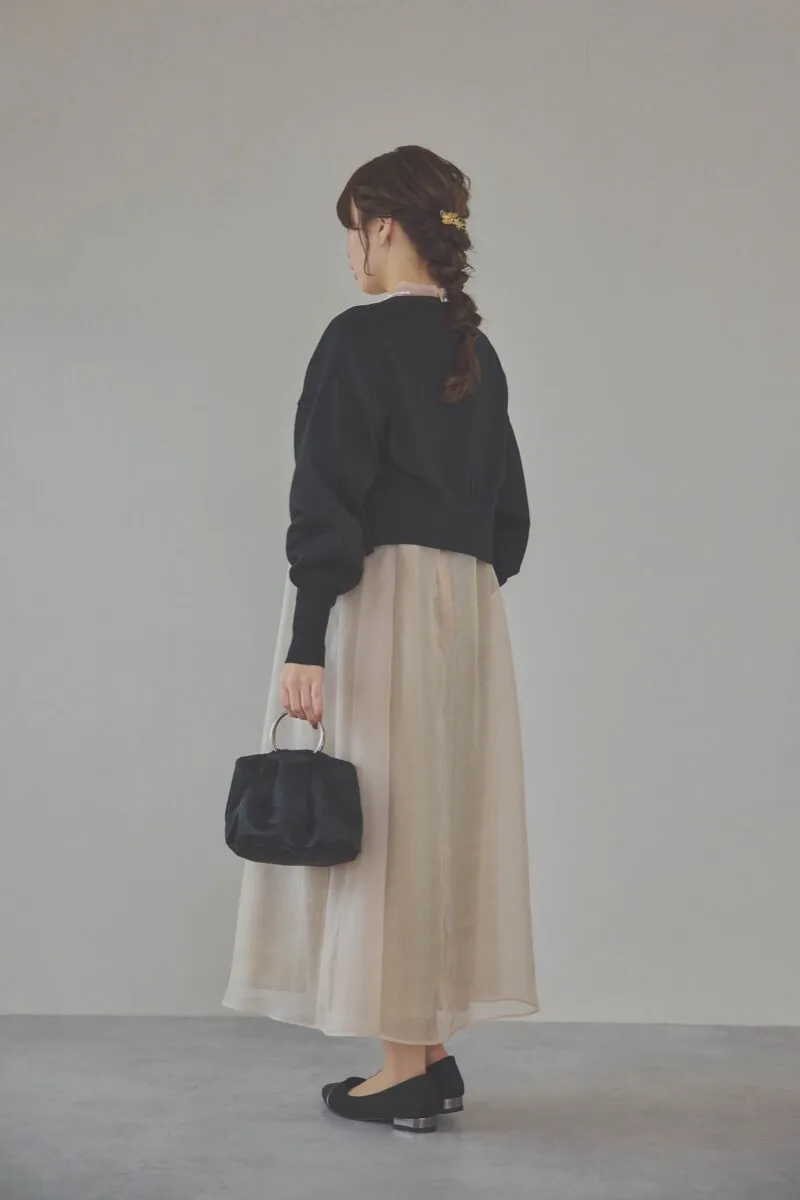 イエローのマットカルゼオーガンドレス