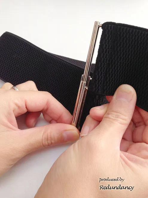 ブラックワイドベルト