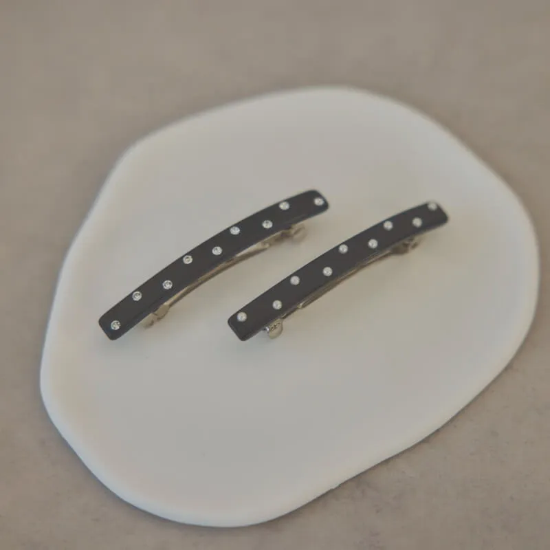 ブラックのミニバレッタ(2本セット)