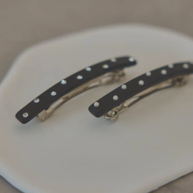 ブラックのミニバレッタ(2本セット)