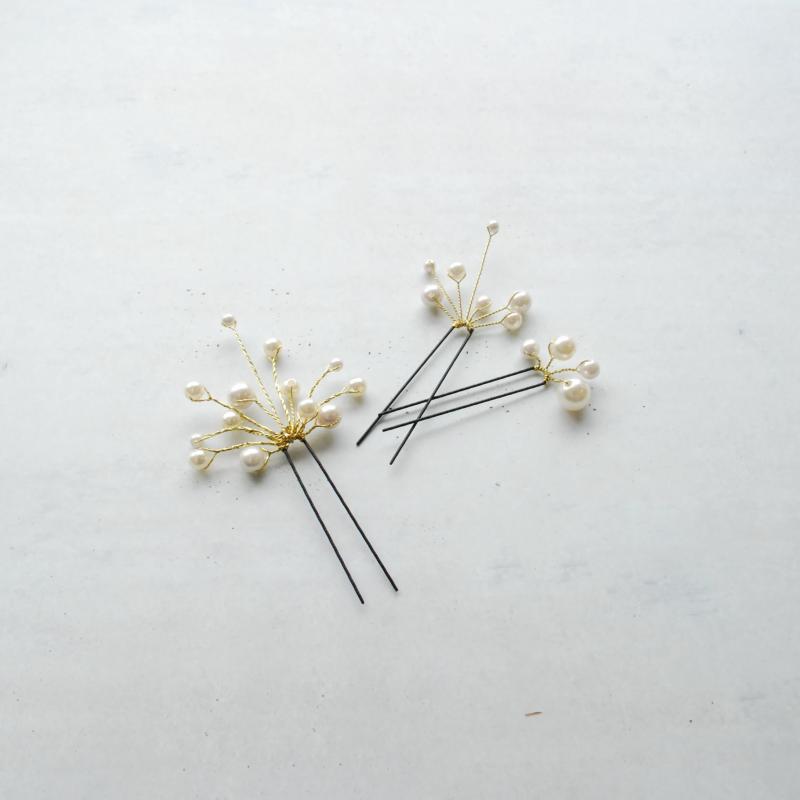 スパークルパールピン(3本セット)