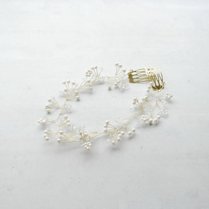 ミニパールのヘッドドレス