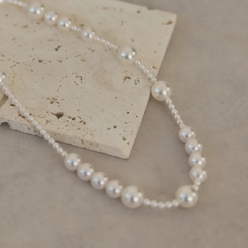 ランダムパールネックレス