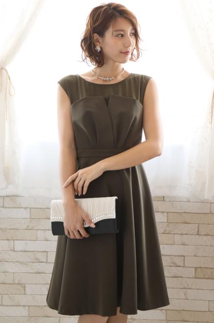 ゴールドのビジューストーンチョーカー