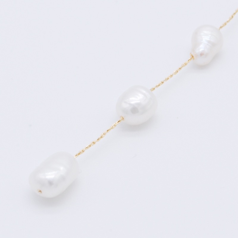 ドロップパールイヤリング