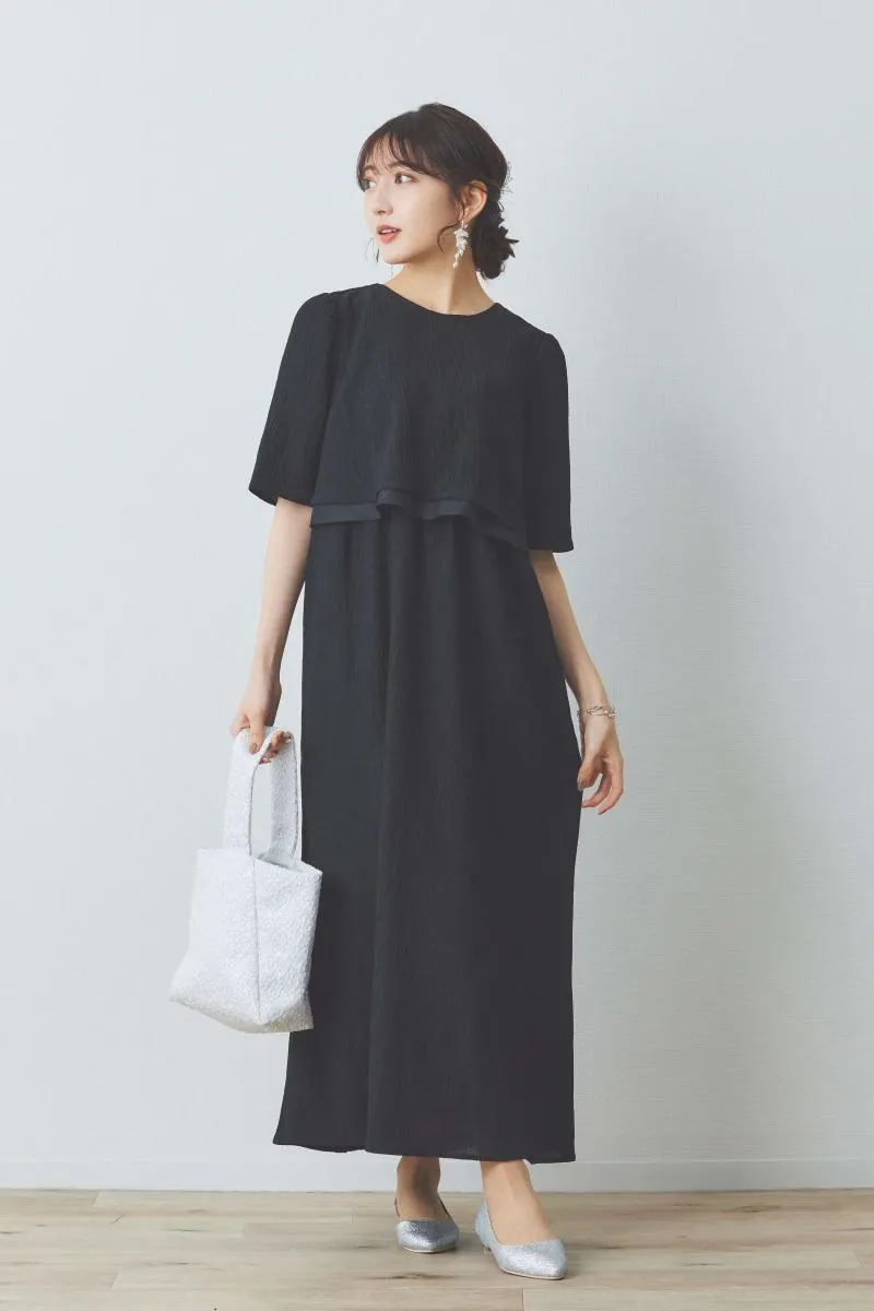 シルバーチェーンのブーケイヤリング