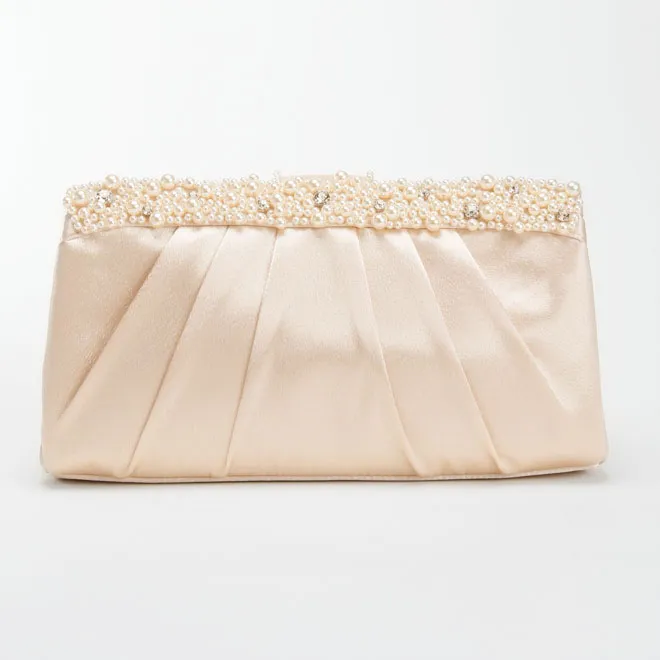 オレンジのペプラムウエストリボン付きドレスコーディネートセット